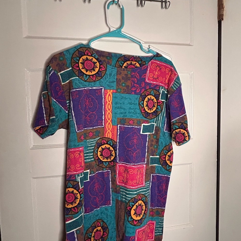 Colorful Geometric Short Sleeve Tee